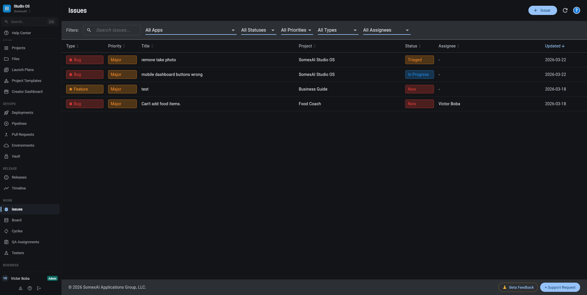 Release readiness
